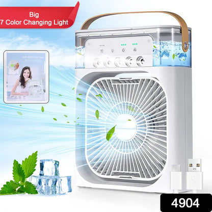 portable misting fan air cooler